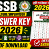 rssb agriculture supervisor answer key 2026