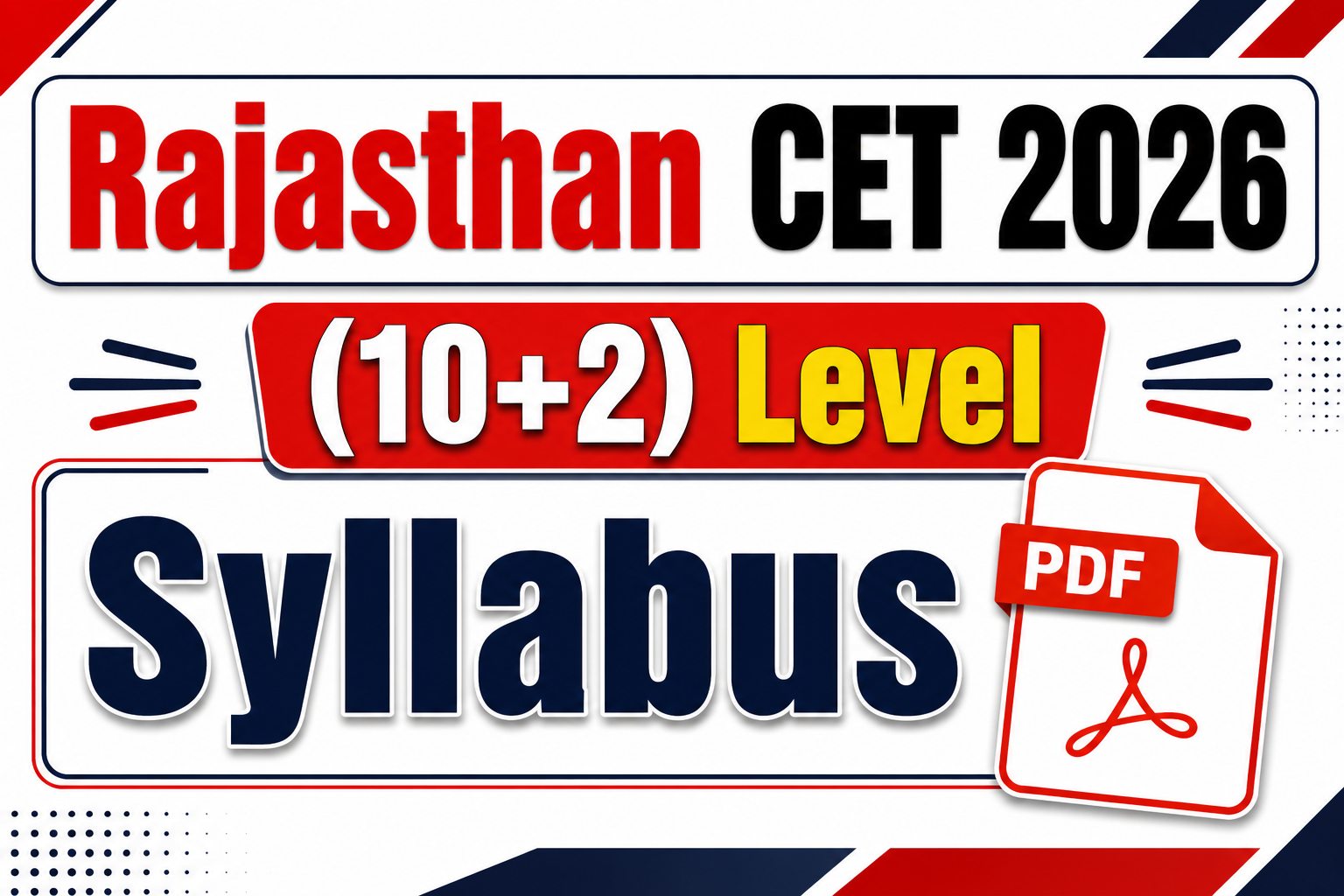 cet 12th level syllabus